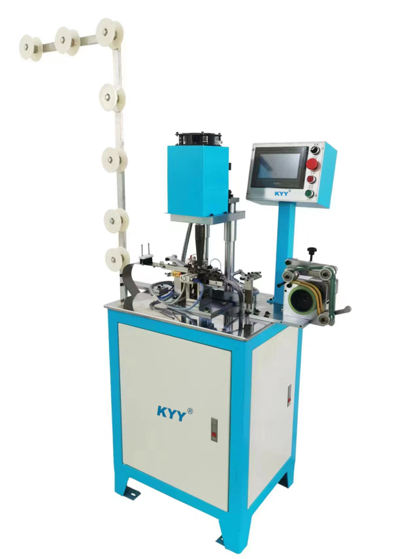 KYY Invisible Zipper Gapping and Top Stop Slider Two-in-one Machine 