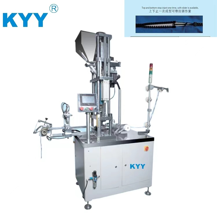 KYY Auto Hydraulic Electric Close-end Zipper Injection Molding Machine