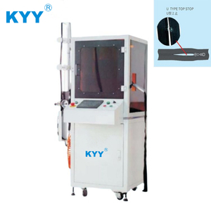 KYY Auto NC Nylon Wire Top Stop Welding Zipper Making Machine