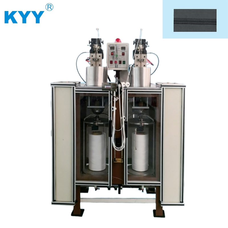 KYY Nylon Zipper Spiral Coil Forming Making Machine for India