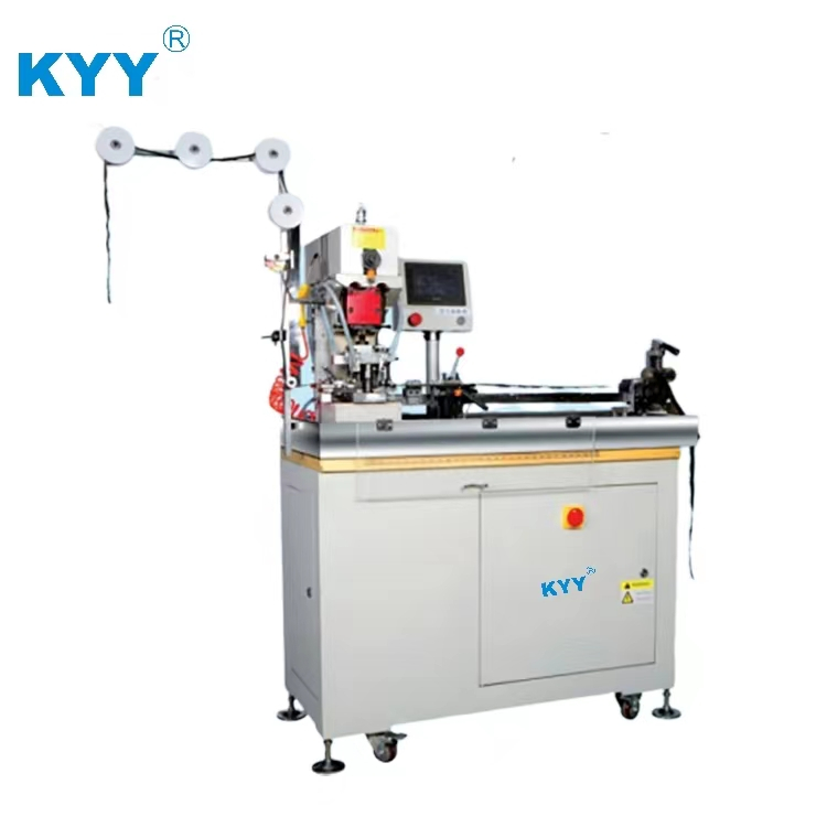 KYYFull-auto Derlin Metal Plastic Gapping Zipper Machine