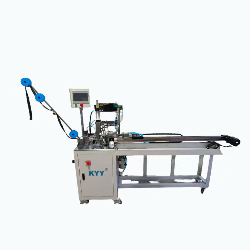 KYY Automatic Slider Mounting Cutting Machine, Nylon Zipper Making Machine, CFC Zipper Machine, Zipper Bag Machine 