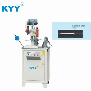 KYY Full-auto Metal Zipper Bottom Stop Machine Wire Type