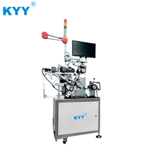 KYY Auto Reverse Metal Nylon Plastic Zipper Slider Mounting Machine