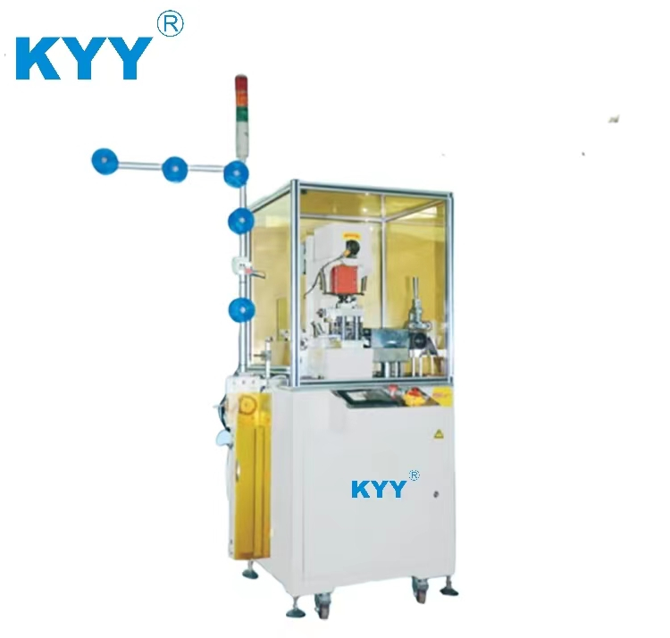 KYY Automatic Intelligent Metal Numerical Control Double Tooth Zipper Gapping Machine