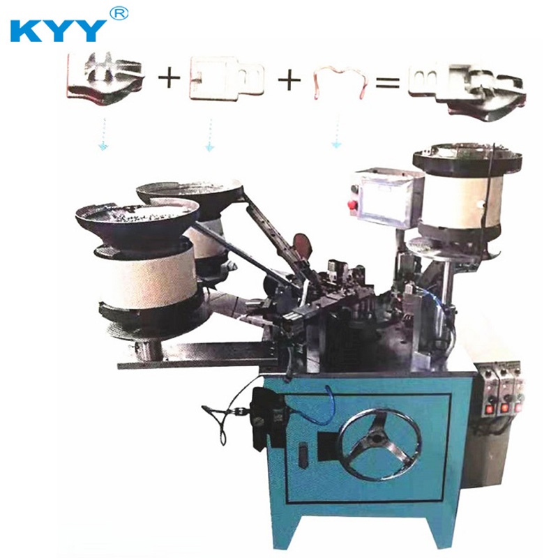 KYY High Quality YG Zipper Slider Spring Head Assembly Making Machine Factory China